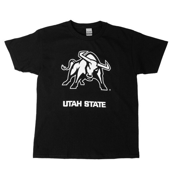 Youth Aggie Bull T-Shirt black
